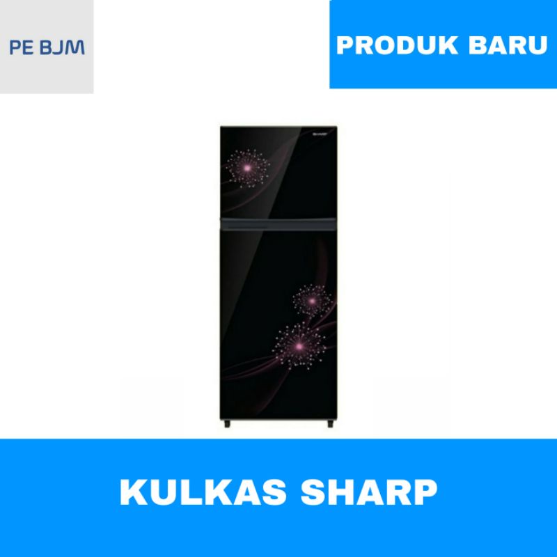 KULKAS 2 PINTU SHARP SJ-237 MG - GARANSI RESMI - KIRIM INVOICE