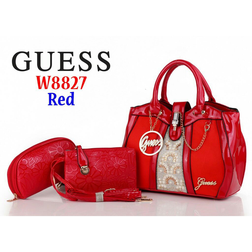 Guess Fashion Bag with Wallet Set W8827