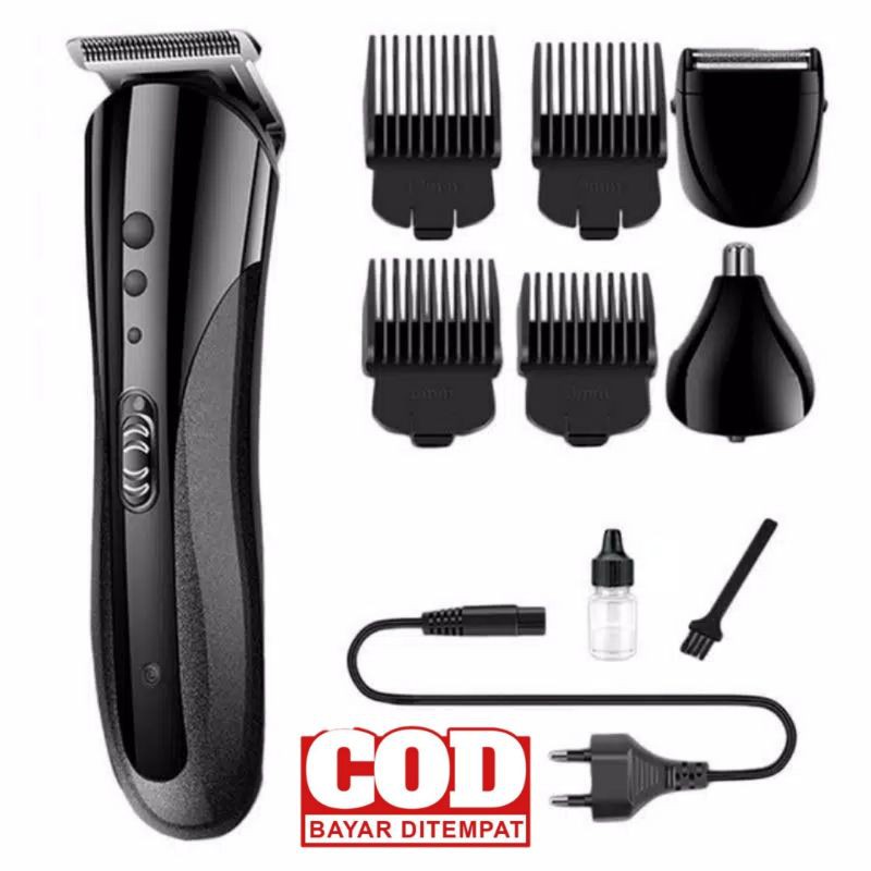 BEAUTYHAIR [COD] Kemei km-1407 Alat Cukur Elektrik Multifungsi, Bisa Dicharger