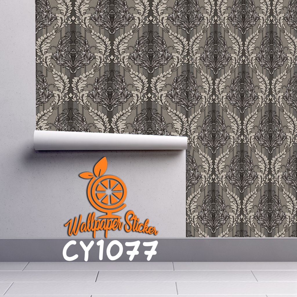 Wallpaper Stiker Dinding Polos Wallpaper Dinding Shabby 45Cm X 10M Wallstiker Wallpaper Dinding 3D-5