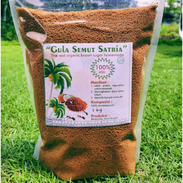 

Gula semut . Brown Sugar .1Kg. Gula merah kristal . Gula Jawa Bubuk . Gula semut organik