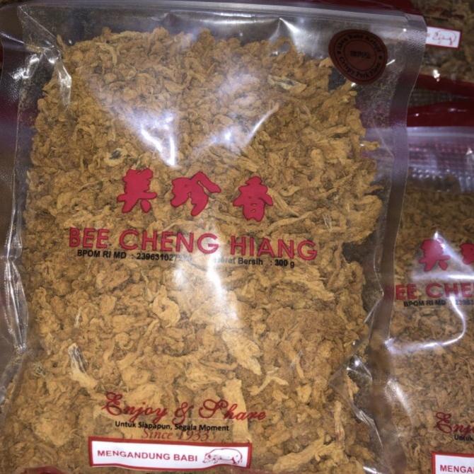 

Abon Bee Cheng Hiang Crispy Pork Floss /Abon Babi Crispy 300 Gr ---Terbaru---