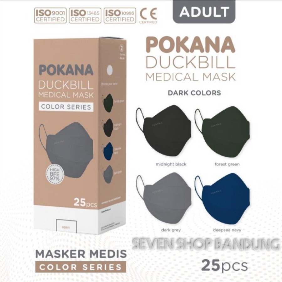 Pokana Masker Duckbill KF94 4ply 4 ply Earloop Evo