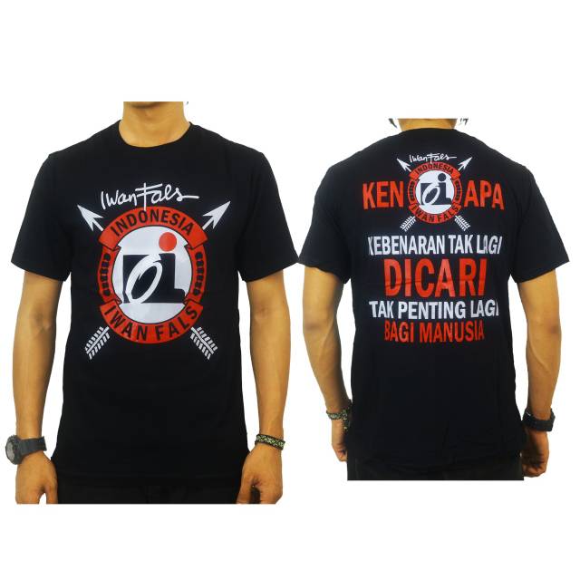 KAOS OBLONG IWAN FALS / OBLONG DISRTO / T SHIRT O NECK / ATASAN KASUAL