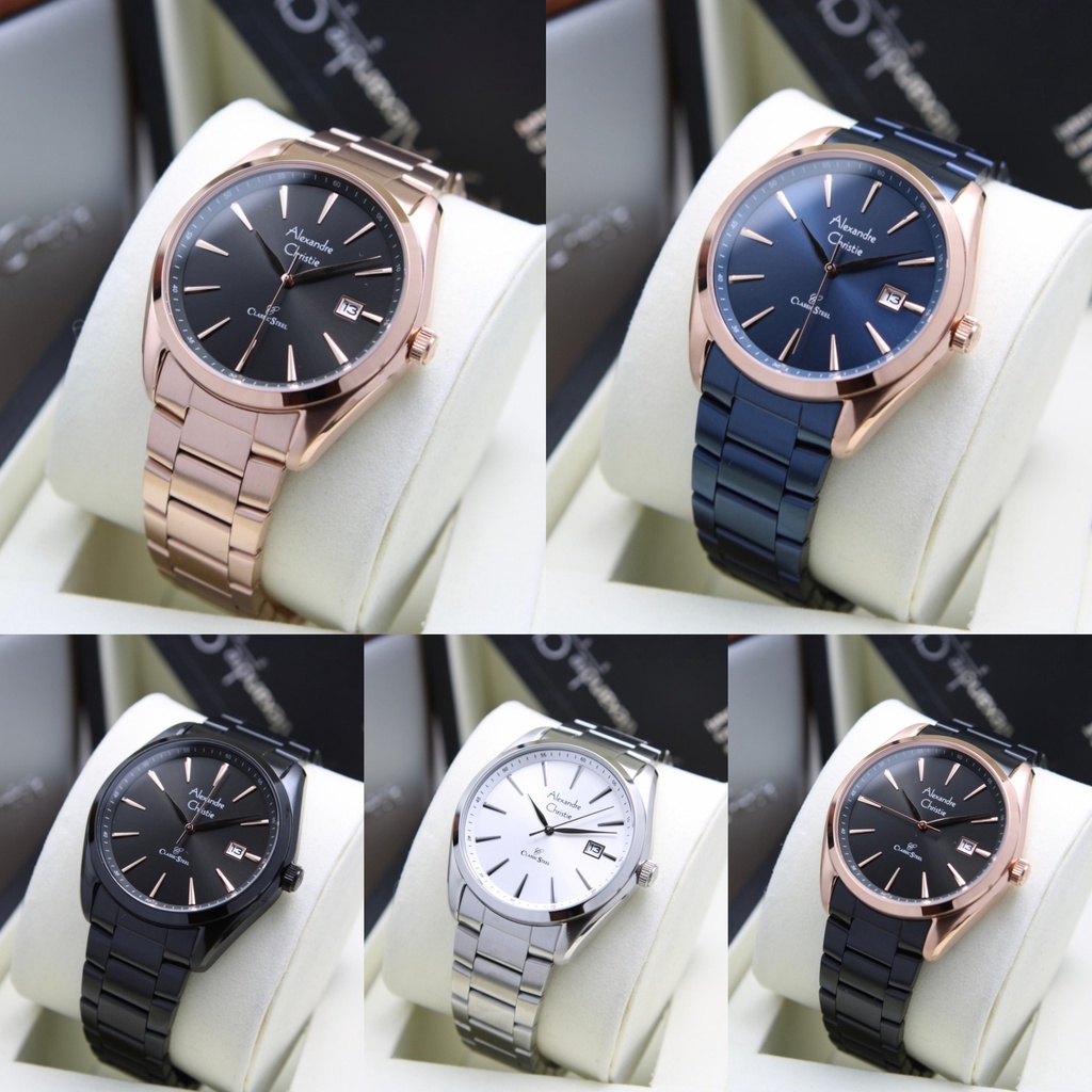 JAM TANGAN PRIA ALEXANDRE CHRISTIE AC 8658 ORIGINAL GARANSI RESMI 1 TAHUN