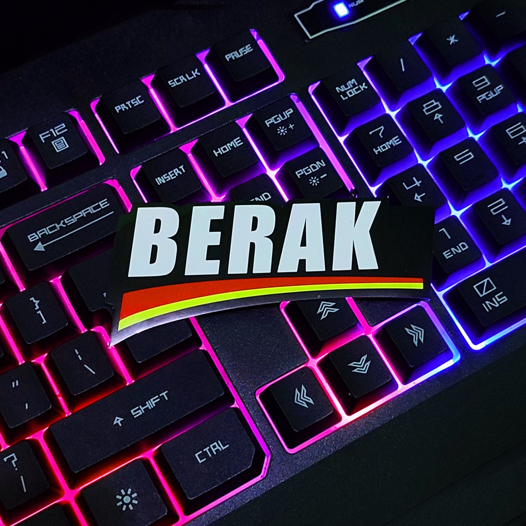 Stiker Aesthetic BERAK | STIKER TUMBLER HP | STICKER AESTHETIC STIKER LAPTOP