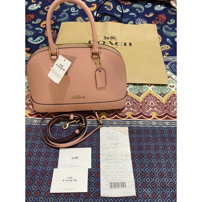 ORIGINAL COACH MINI SIERA BLUSH PL (BOOKED)