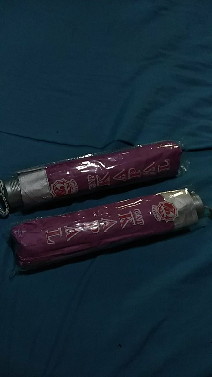 Payung Lipat Polos Cap Kapal 8jari.