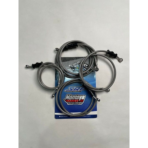 Selang Rem SRP Xmax ABS Silver