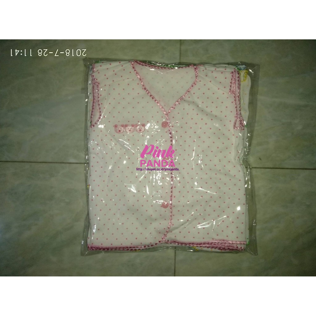 BAJU YUKENSI POLKADOT 1 LUSIN Bahan TC Motif Polkadot, Walang TC Bordir Boneka [300gr]