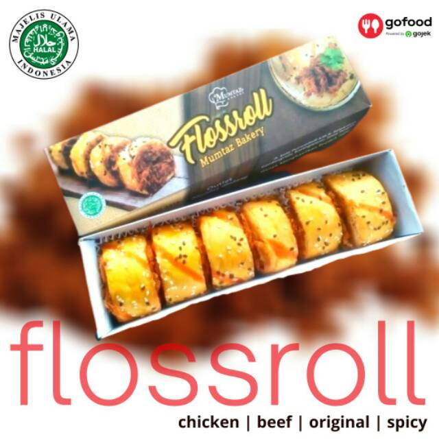 

Mumtaz bakery - FLOSSROL ABON GULUNG - tersedia tiga varian rasa - enak - murah - Surakarta