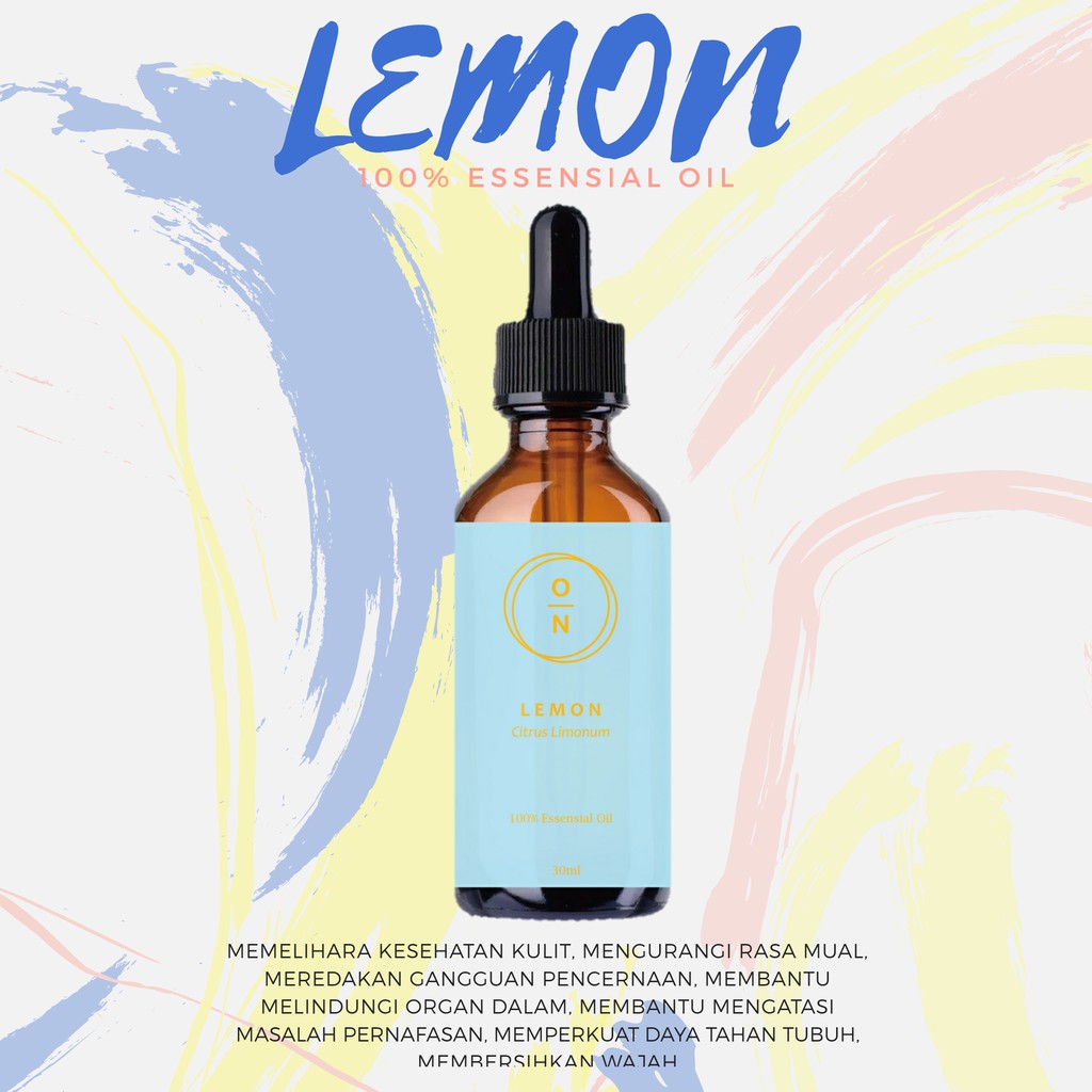 Pure Lemon Essential Oil Minyak Jeruk Lemon Alami