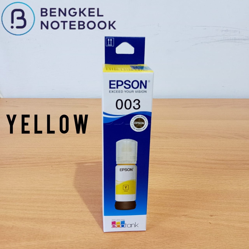 Epson Ink Bottle 003 Black Cyan Magenta Yellow