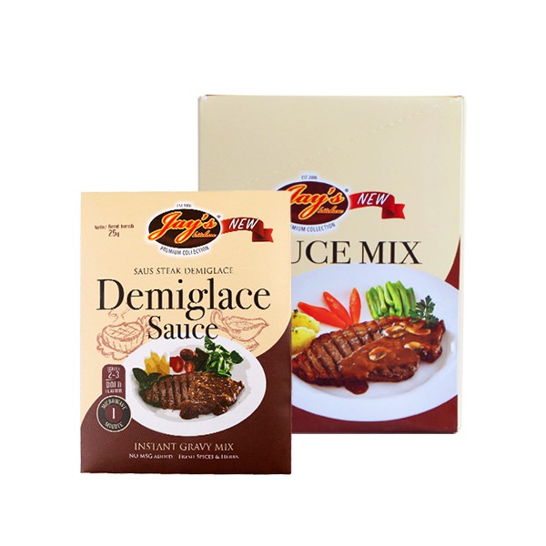 

Jay's Demiglace Sauce - Box Isi 12