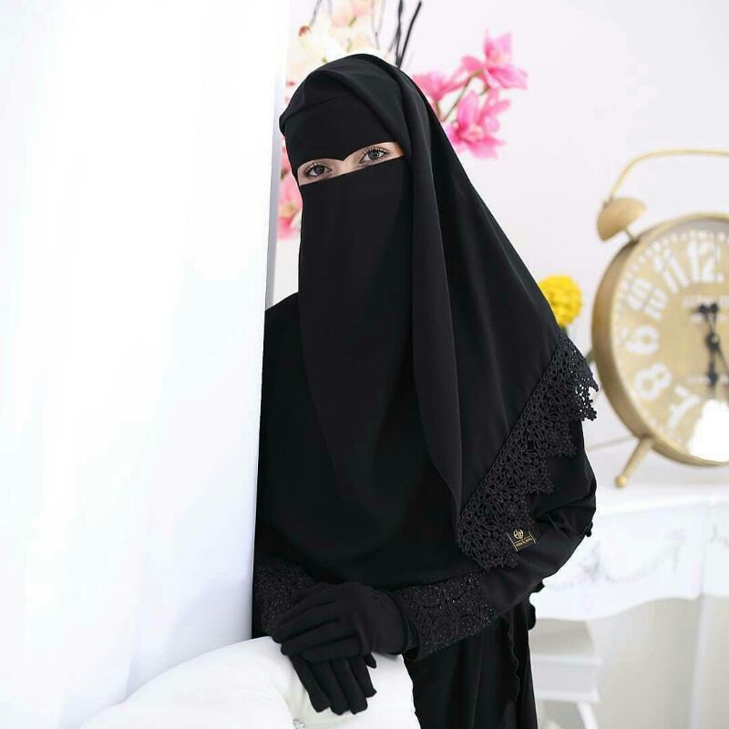 niqab wardah elang cadar yaman niqob murah nikop cantik