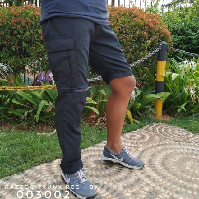 Celana Quick Dry Outdoor Cargo Panjang Sambung Razzor Celana Quick Dry Outdoor Cargo Panjang Sambung Razzor