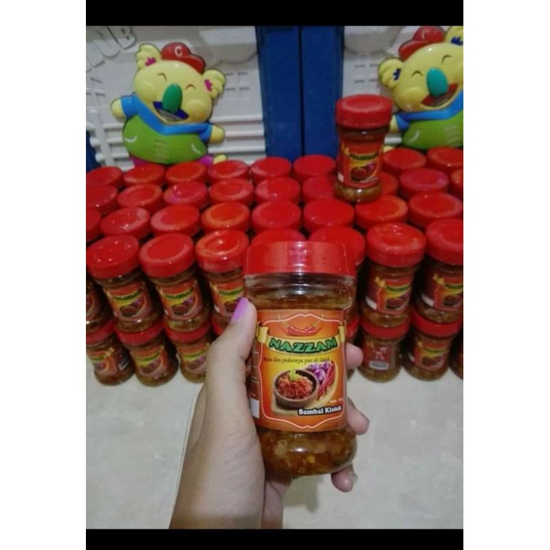 

nazzam sambal klotok,baby cumi,terimedan btl