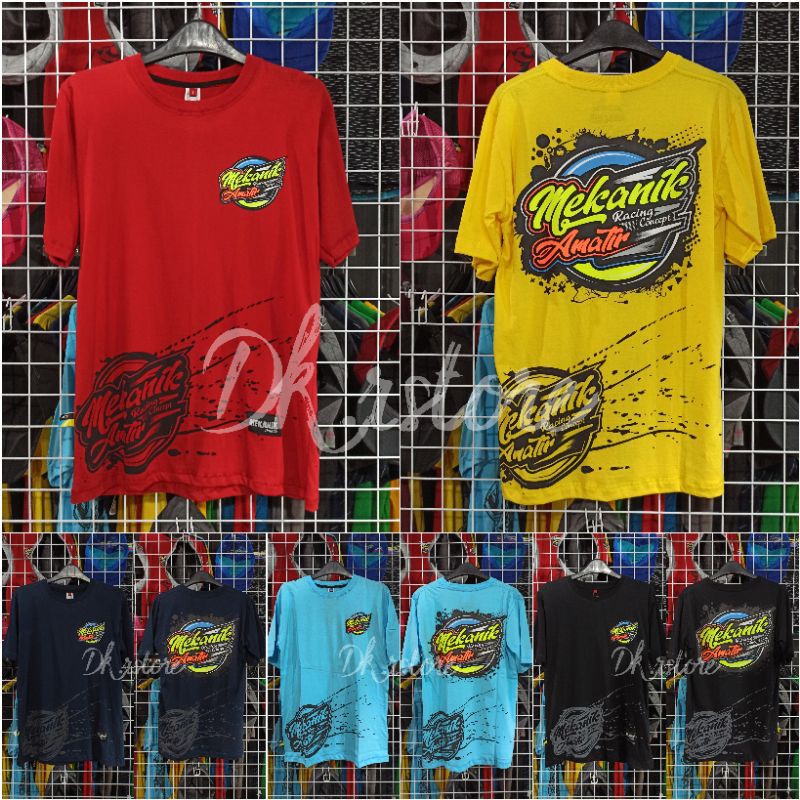  KAOS  RACING  ORIGINAL MEKANIK AMATIR ORIGINAL BAJU  