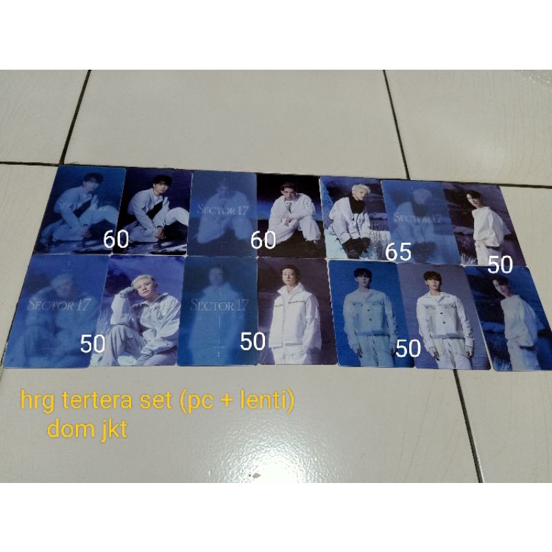 pob benefit bene weverse wv album sector 17 jeonghan, joshua, hoshi, woozi, the8, seungkwan, dino