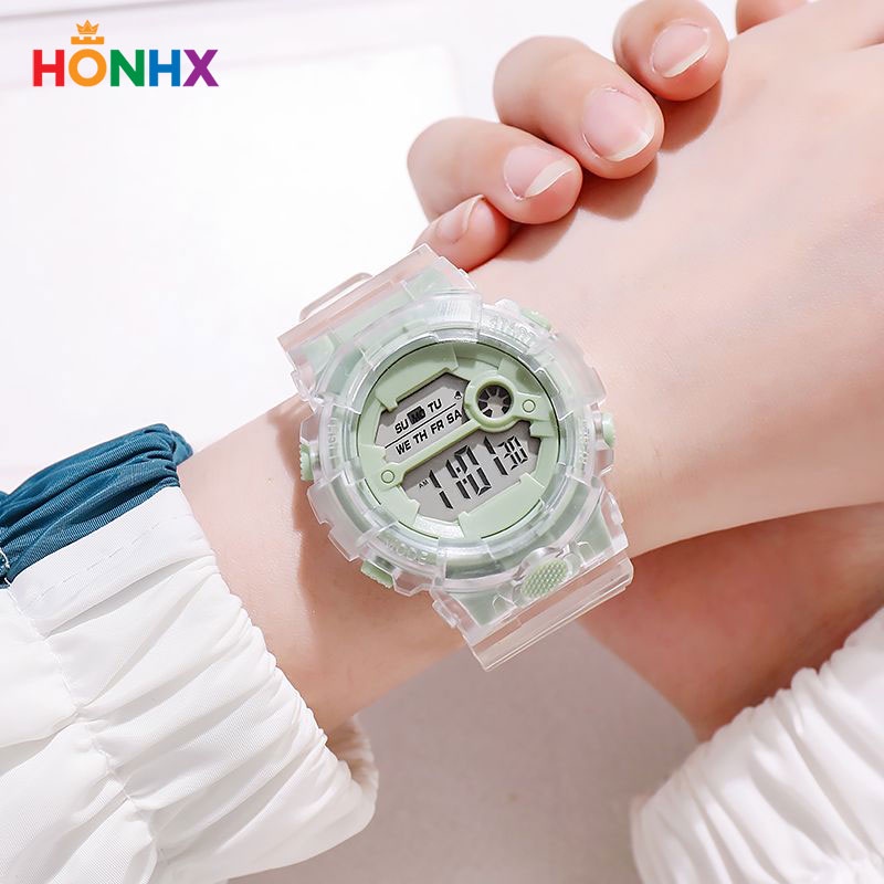 HONHX 691 Jam Tangan Remaja Digital Rubber WK-SBY