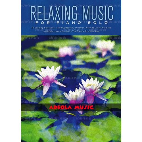 Buku Piano Popular / (PO-12) RELAXING MUSIC FOR PIANO SOLO