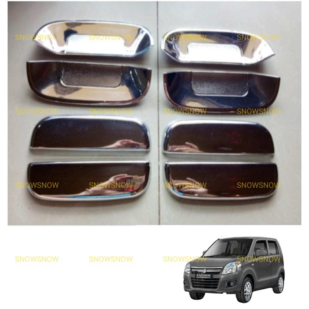 Paket Outer Handle Cover Suzuki Karimun Wagon Chrome