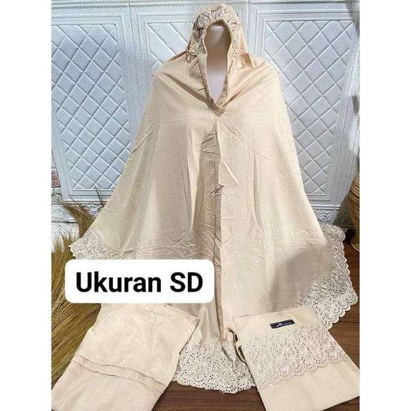 mukenah khadijah anak sd