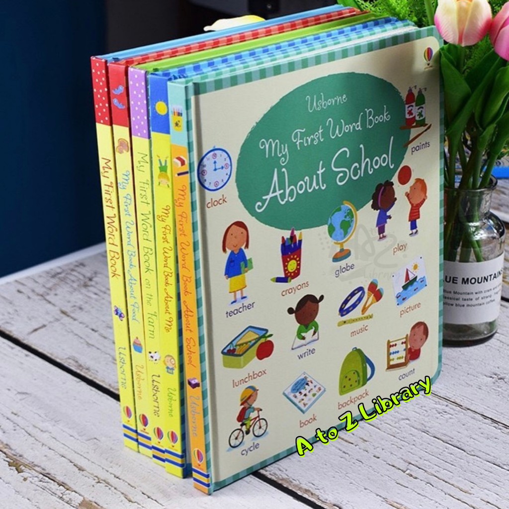 Buku Import Anak | Usborne My First Word Books - Ecer/Satuan