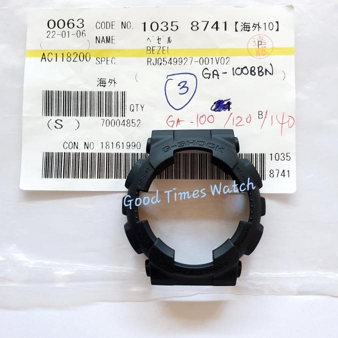 Bezel G-Shock Ga-100Bbn / Ga-100 Casio Original Terbaru