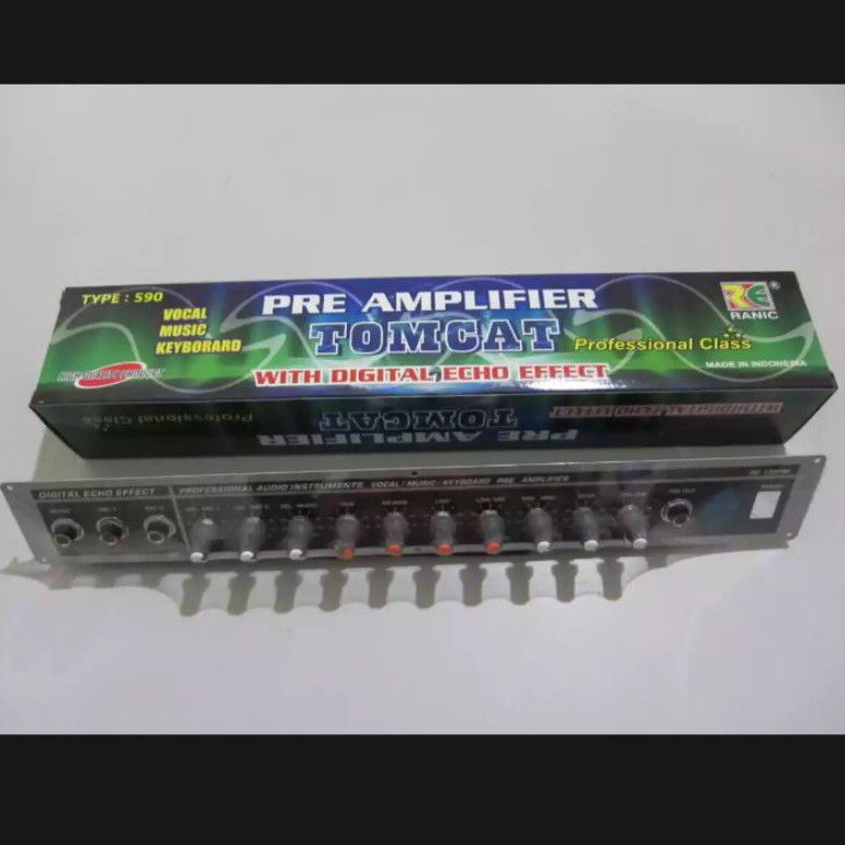 Kit Pre Amplifier Tone Control TOMCAT