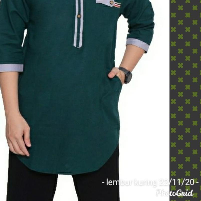 ۞ Baju Koko Qurta Kurta Ar-Ridho Katun Premium Ukuran Jumbo ☝