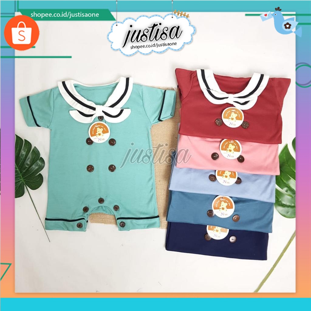 Promo !! ROMPER BABY NIA PREMIUM SERIES SAILOR - ROMPER BABY NIA PREMIUM - ROMPER NIA SERIES SAILOR