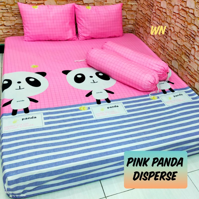 MOTIF PANDA Sarbansargul serasi!! sprei anak 2 sarban 2 sargul