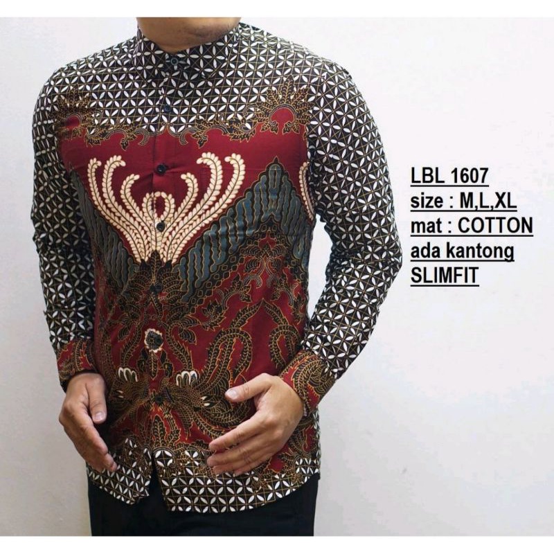 kemeja batik pria Slim fit | non slim fit