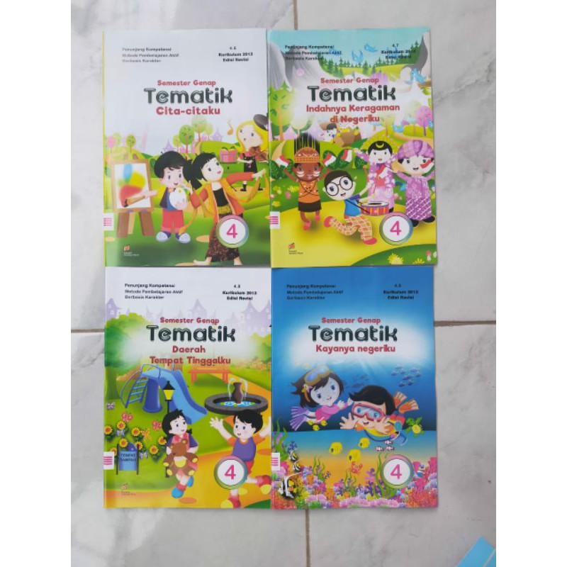 1 PAKET LKS TEMATIK SD KELAS 4 SEMESTER 2 KURIKULUM 2013