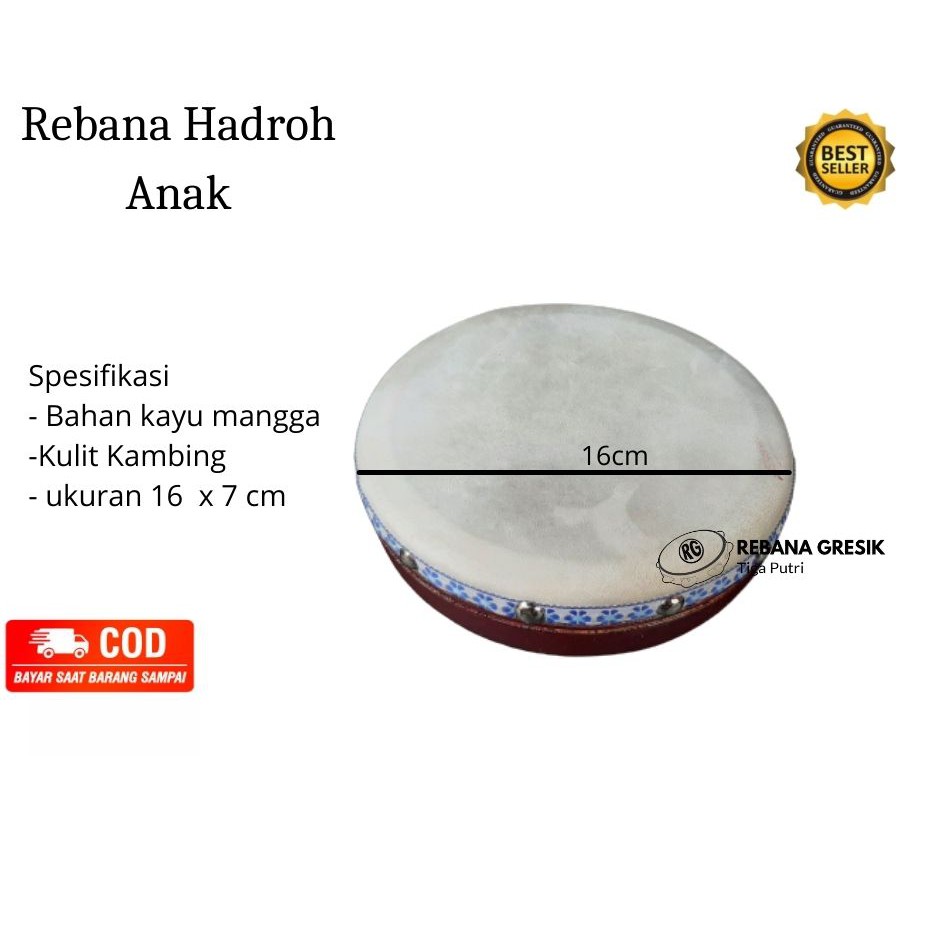 Rebana mainan anak  Alat hadroh  Alat musik rebana  alat rebana alat hadroh