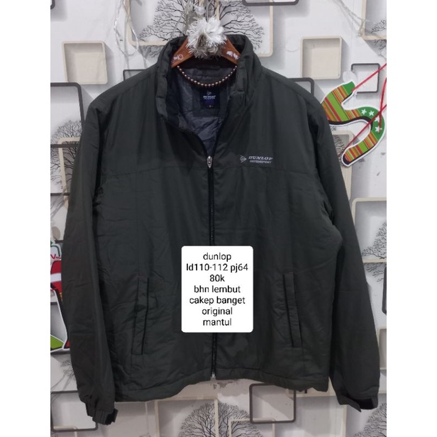 jaket bomber dunlop