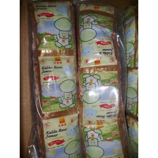 

Kaldu Jamur Mili 10g 1pak isi 24 pcs