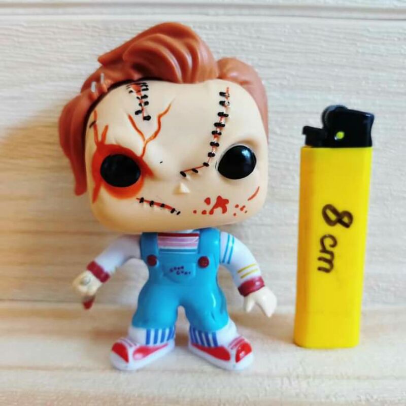 mainan action figureFunko pop bride of chucky funko pop series horror movies loose bahan padat recas