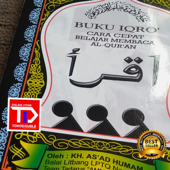 Jual Buku Iqro Besar - Buku Iqra Besar - Iqro - Iqra - Buku Belajar Mengaji