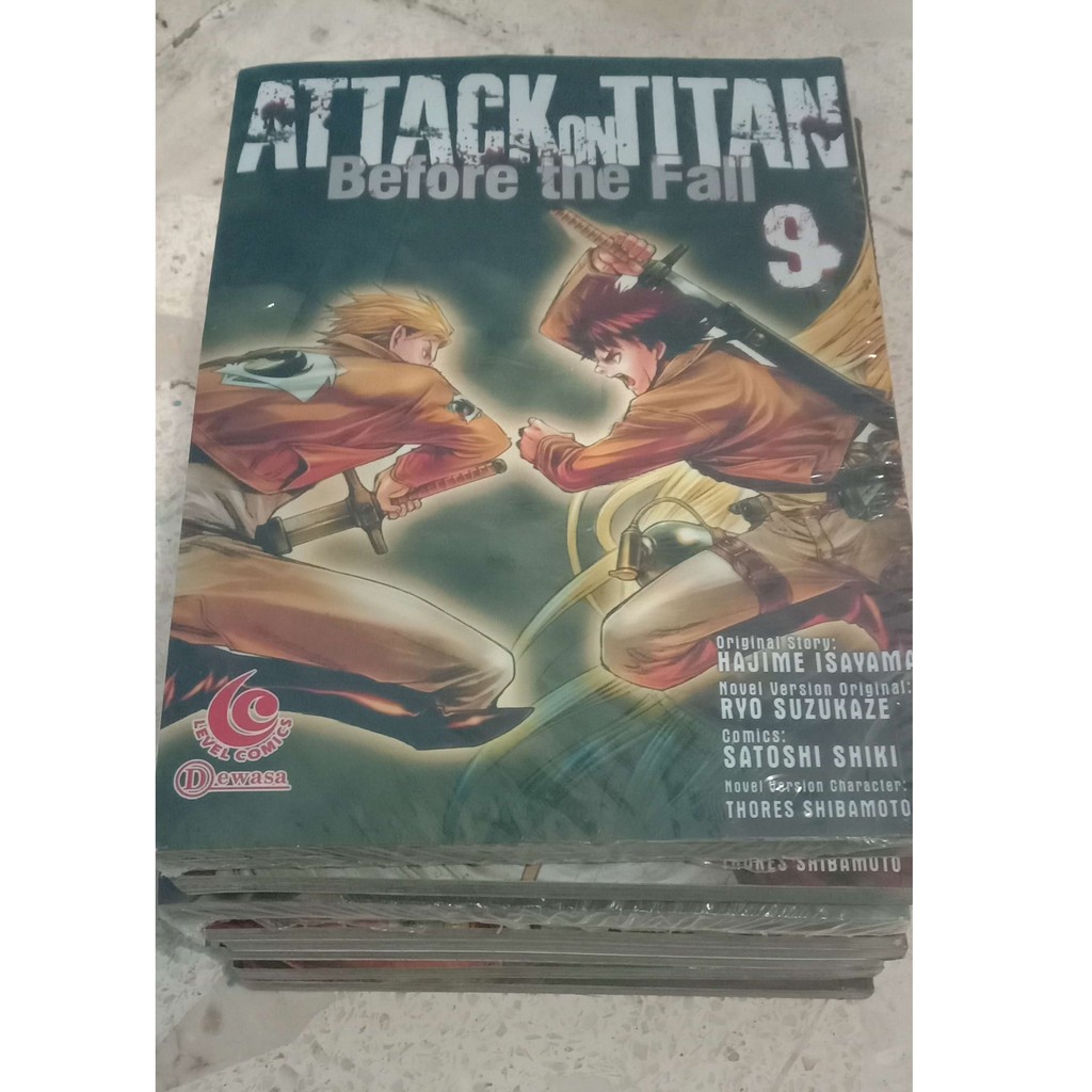 Komik Attack On Titan Manga Shingeki No Kyojin Before The Fall Spin Off Shopee Indonesia