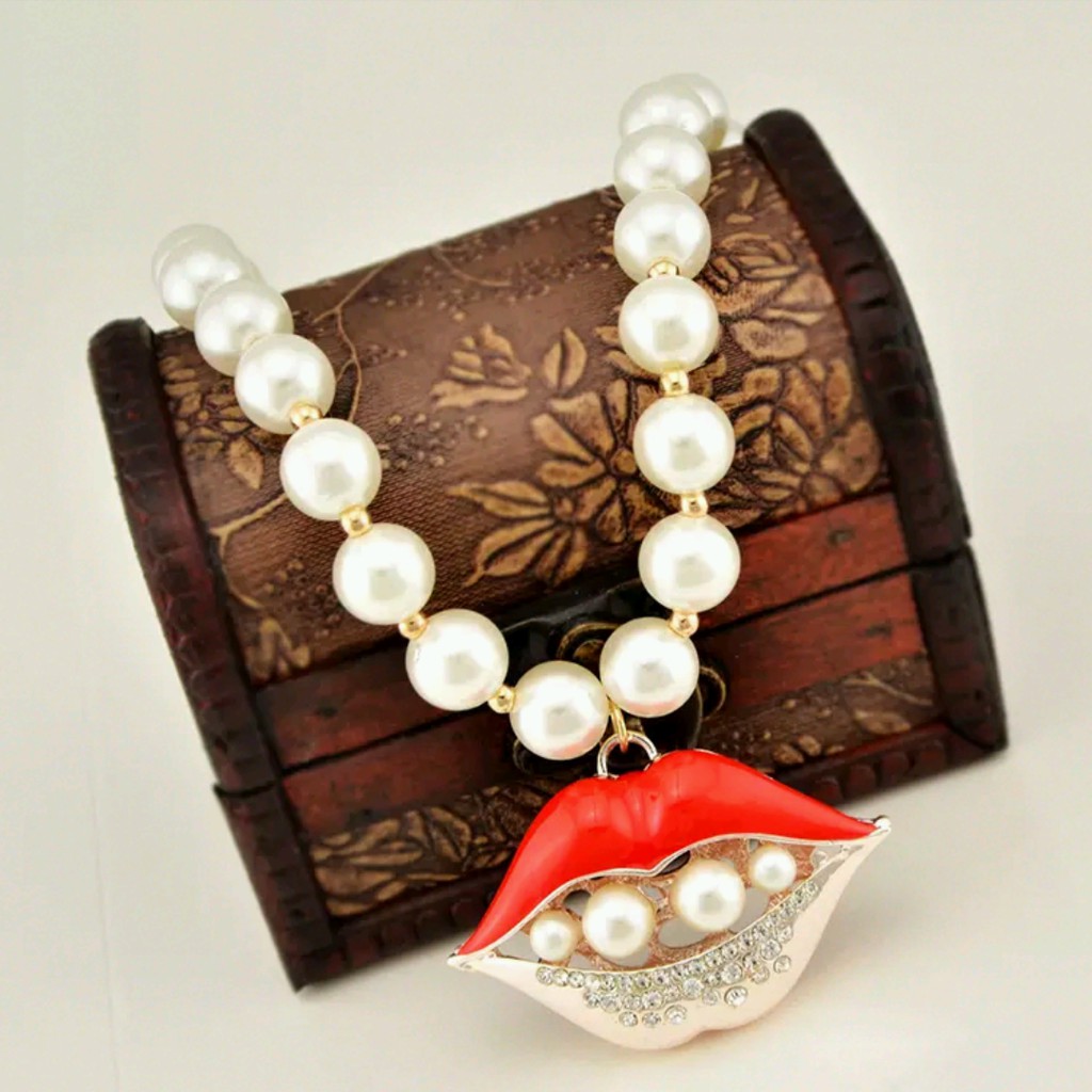 Kalung Mutiara Import Murah - Aksesoris Fashion - 9