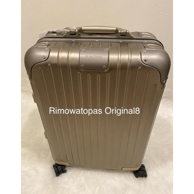 TRAVEL BAG rimowa topas gold ( new generation ) 35 l ( original )