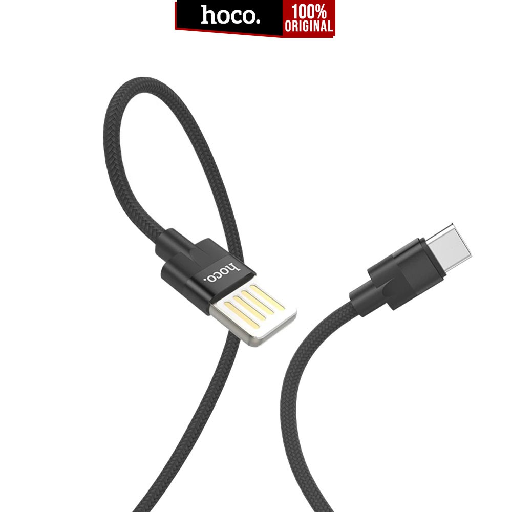 

Kabel Charger Hoco U55 USB Type-C / Lightning Cable Fast Charging 2.4A