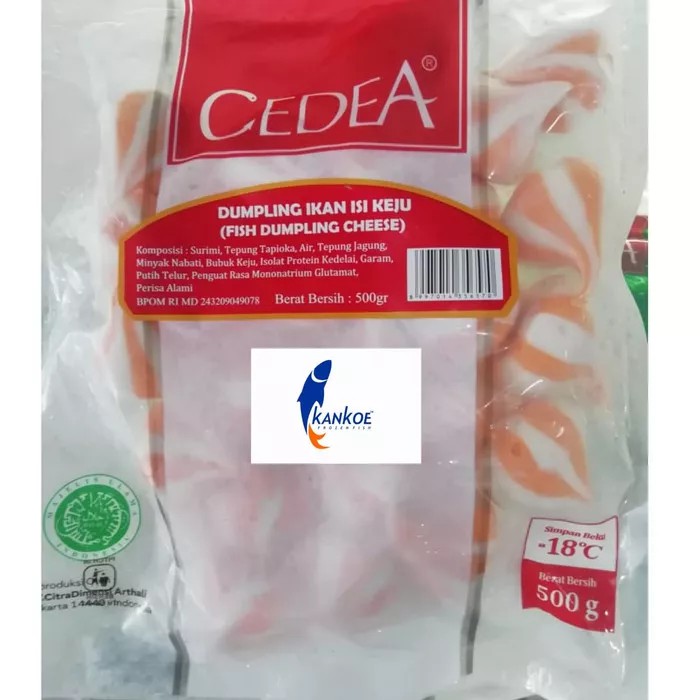 

Cedea Fish Dumpling Cheese 500 Gram