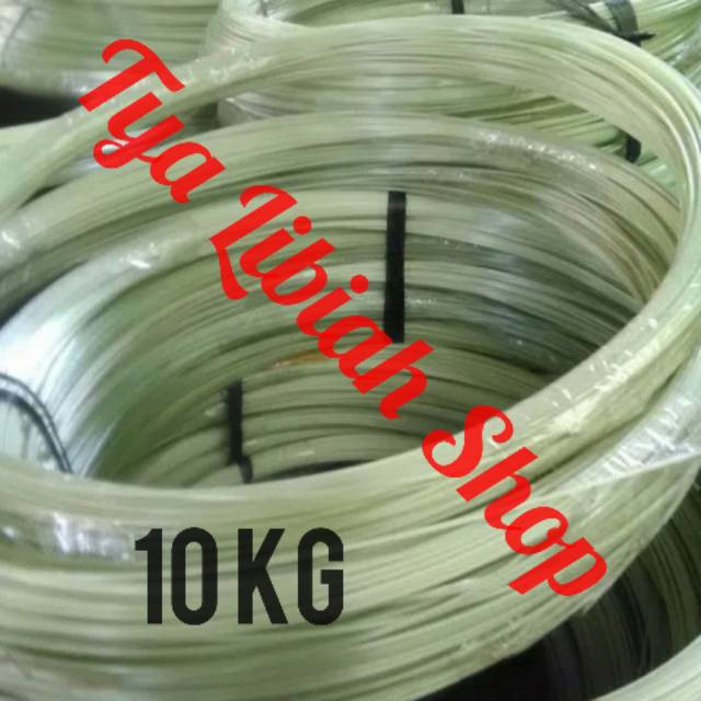 Ruji/Jeruji Fiber  Termurah,2 mili dan 2,7 mili Hijau bening.Untuk sangkar burung/kandang hewan dll.