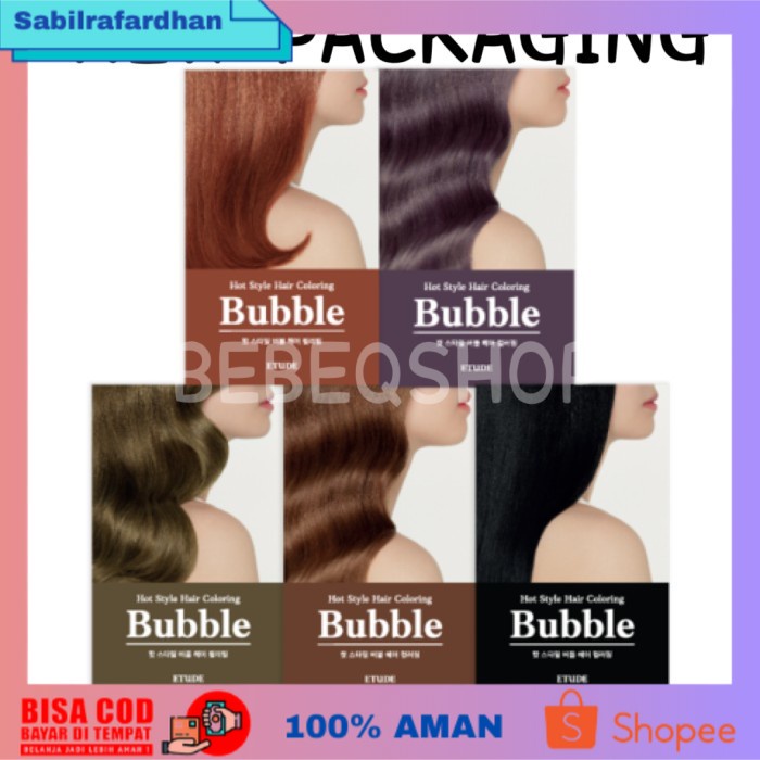 (COD PROMO) [Etude House] Hot style bubble hair coloring NEW - PINK HAZELNUT