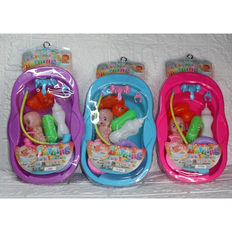 Mainan Anak_Mainan Bak Mandi Bayi Lengkap 1 Set