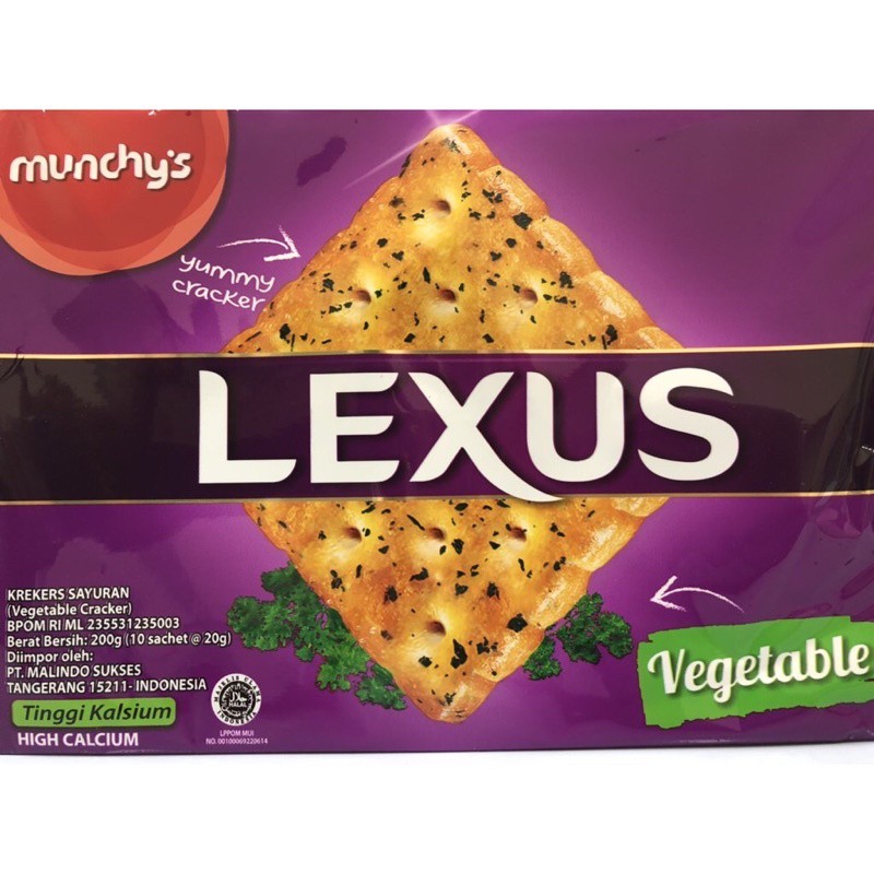 

Munchy's Lexus Biscuits 190gr