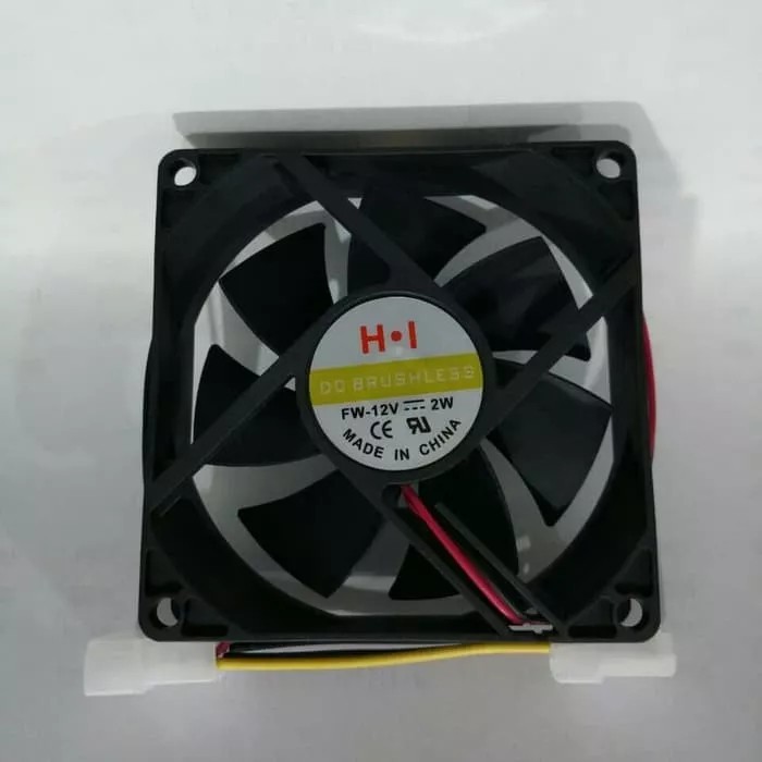 Fan Casing 8Cm Hitam / Cooler Fan 8Cm Hitam